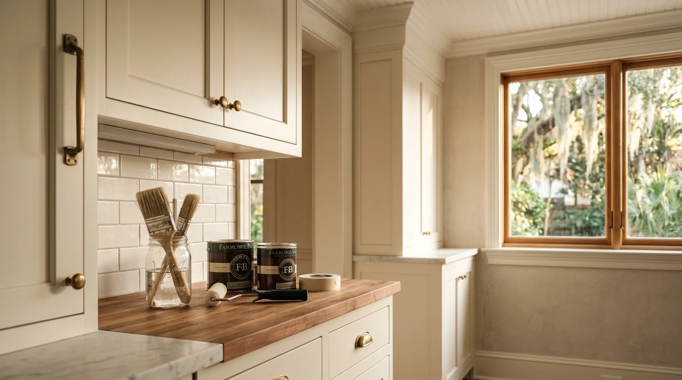 Kitchen and bathroom renovation work in a Charleston, SC residential home