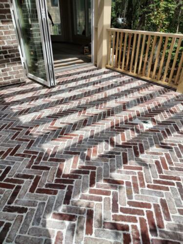 Flooring Brick Tile Work