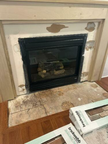 Fire Place - BEFORE