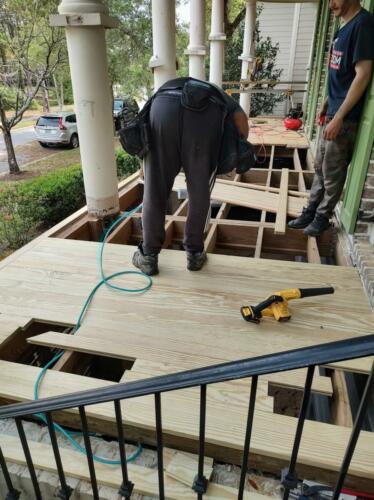 Porch Wood Flooring