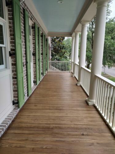 Porch Wood Flooring