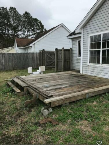 Back Porch - BEFORE
