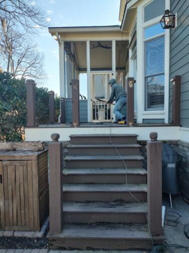 Steps Replace - BEFORE